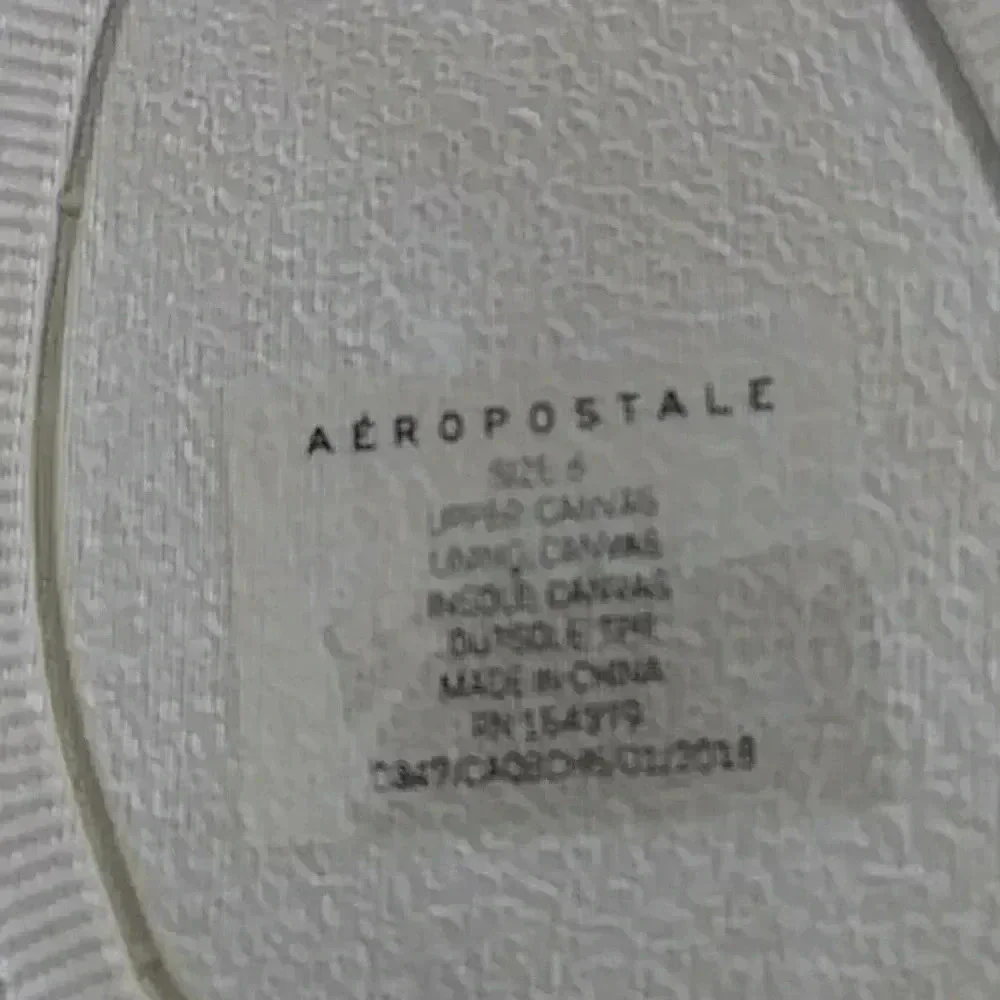 Aeropostale striped espadrille